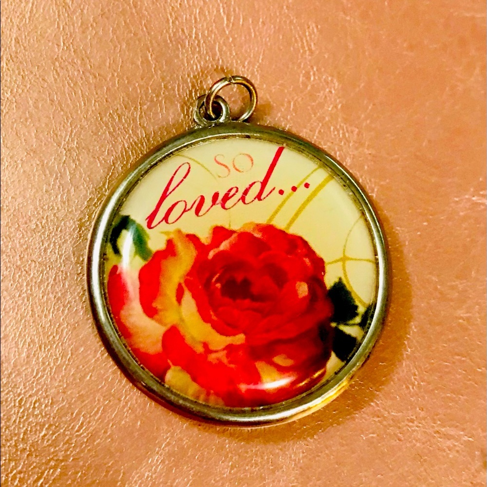 “So Loved” pendant